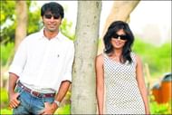 Jyoti and Chitraganda during happier times